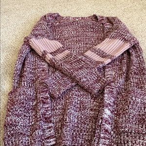 Pink Rose cardigan with pockets